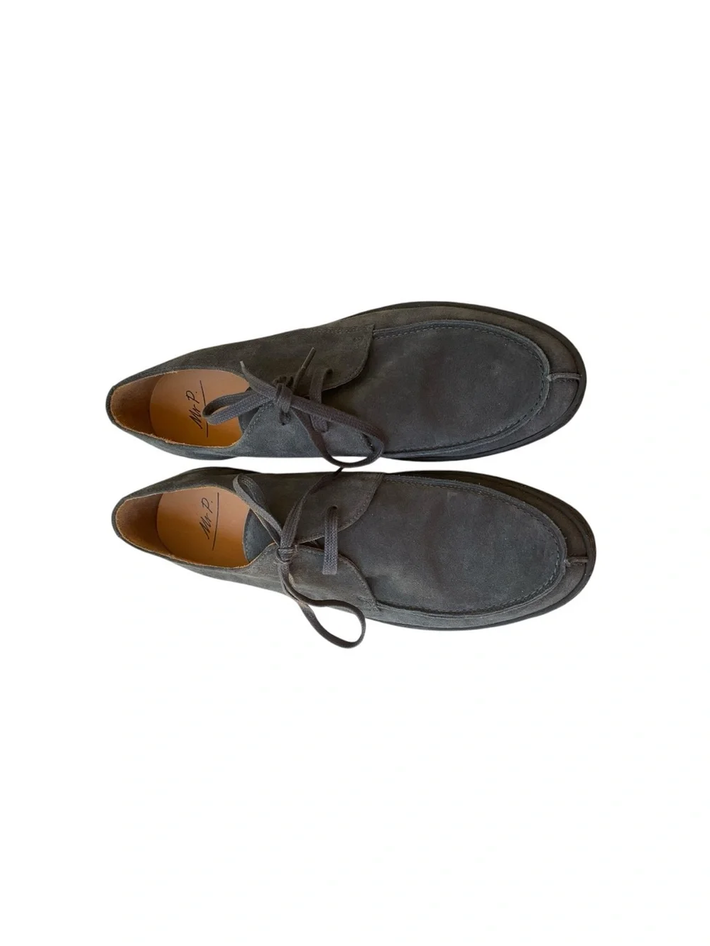 Mr Porter Larry Regenerated Evolo Suede Derby Men’s Shoes Mr. P Gray 11